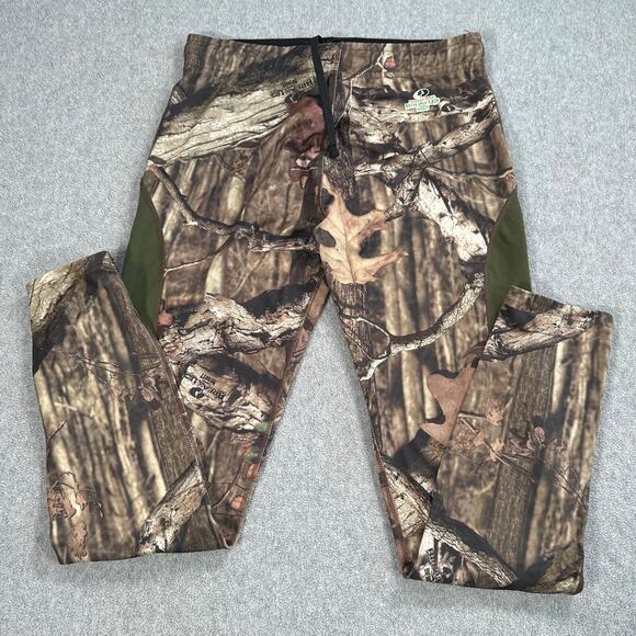 Russell Athletic Camo Base Layer Leggings Mossy Oak Breakup Infinity Size Medium - Picture 1 of 12